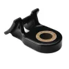 HellermannTyton HDM400-PA66HIRHSUV-BK varžtais tvirtinamas kabelių surišimo pagrindas, juodas, 40 x 40 x 8 mm, 8 mm surišimo juostoms, atsparus UV/karščiui/ smūgiams, be halogenų, 1 vnt. 151-01224