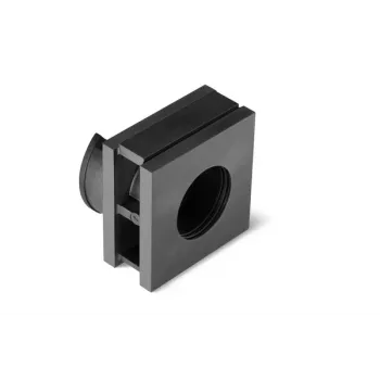 HellermannTyton 440-00032 juoda TPE kabelių tvarkymo plokštė, IP66, -40 iki 100°C