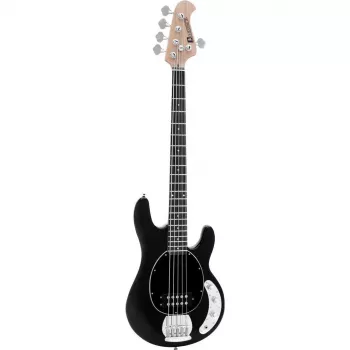 Dimavery MM-505 5 stygų elektrinė bosinė gitara, juoda 26222096