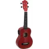 DIMAVERY UK-100 sopraninė ukulėlė, Flamed Red 26255807