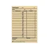 BÜRK MOBATIME laiko kortelė ZS 5200 laiko registravimo aparatui, 100 vnt., žalias spaudinys ant balto kartono, 189 x 86 mm B01830040500