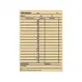 BÜRK MOBATIME laiko kortelė ZS 5200 laiko registravimo aparatui, 100 vnt., žalias spaudinys ant balto kartono, 189 x 86 mm B01830040500
