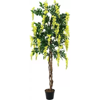EUROPALMS dirbtinis auksinio lietaus medis, geltonas, 180cm 82507116