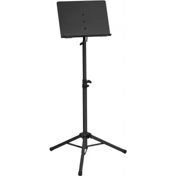 Dimavery OP-1 orkestro natų stovas, juodas, reguliuojamo aukščio 60-125 cm, plieninis