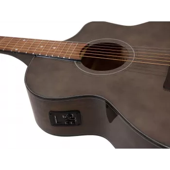 DIMAVERY STW-50 Vesterno gitara, ruda 26245087