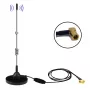 Midland Albrecht MAG31 DAB+ magnetinio pagrindo antena su stiprintuvu, Band III, 3 m kabelis, SMB jungtis 62336