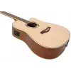 DIMAVERY JK-500 akustinė gitara, su išpjova, natūralaus medžio spalvos 26231388