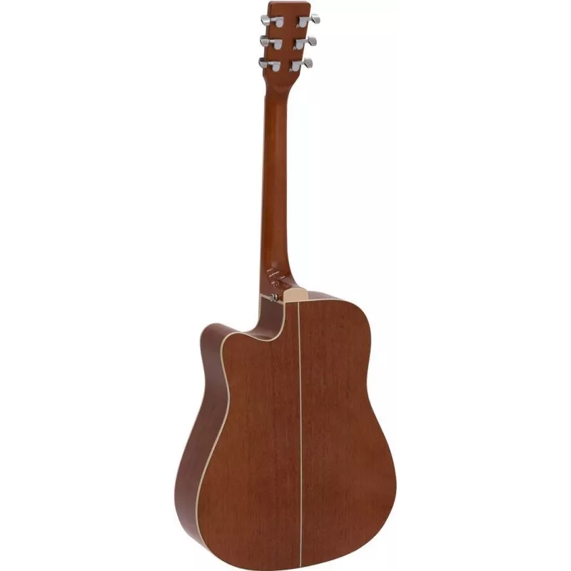 DIMAVERY JK-500 akustinė gitara, su išpjova, natūralaus medžio spalvos 26231388