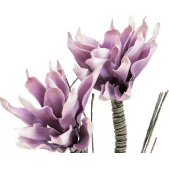 EUROPALMS Dirbtinė magnolijos šakelė, EVA, violetinė, 85 cm 82530585