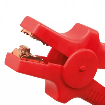 AEG SP 16 20,8 mm² variniai-aliumininiai starterio kabeliai 3 m su plastikiniais spaustukais ir apsaugos grandine 97215
