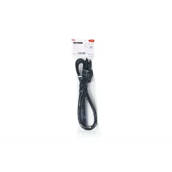 HellermannTyton SOFTFIX XXL daugkartinio naudojimo kabelių raištis, TPU, juodas, 300mm x 12mm, 3 vnt. 115-28898