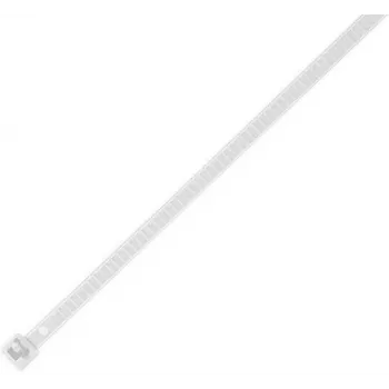 HellermannTyton LR55 atsegama kabelių rišamoji juosta 195 x 4,7 mm, PA66 natūrali, 25 vnt. 115-00008
