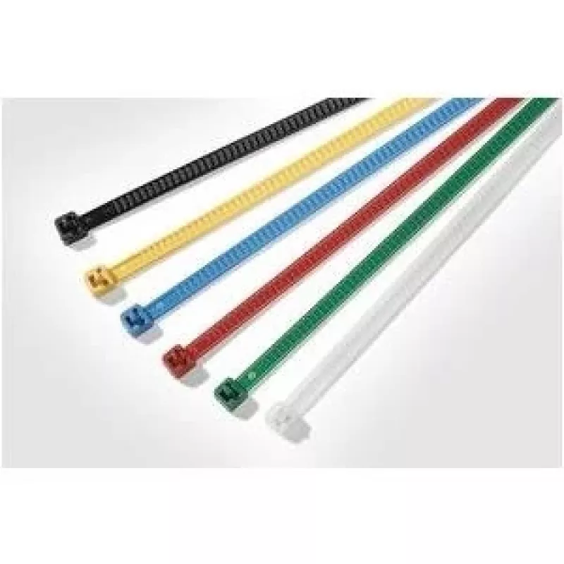 HellermannTyton LR55 atsegama kabelių rišamoji juosta 195 x 4,7 mm, PA66 natūrali, 25 vnt. 115-00008