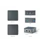 ALLNET FriendlyELEC NanoPi R5C dvigubas 2.5GbE maršrutizatorius SBC, 4GB RAM, 32GB eMMC, Wi-Fi 5, metalinis korpusas R5C_4G_32mmc_combo_wifi
