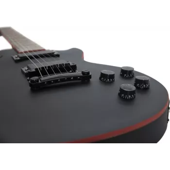 DIMAVERY LP-800 elektrinė gitara, matinė juoda 26219400