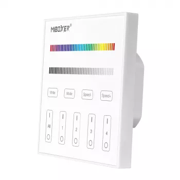 MiBoxer X3 išmanusis jutiklinis skydelis LED apšvietimo valdymui (DMX512 ir 2.4GHz RF)