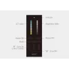 Miboxer Synergy 21 LED nuotolinio valdymo pultas dvigubai baltai CCT 3 zonoms (Y2)