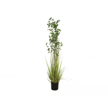 EUROPALMS Amžinai žaliuojantis krūmas su žole, dirbtinis augalas, 182 cm 82600185