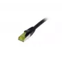 Synergy21 CAT6A S/FTP lauko komutacinis kabelis RJ45 40m juodas 500MHz