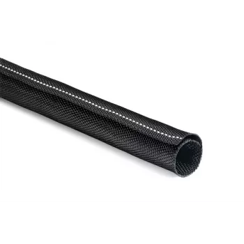 HellermannTyton Helawrap HWPP kabelių apsauginė spiralinė mova, 12-15 mm pluoštui, 25 m, balta/juoda 170-01109