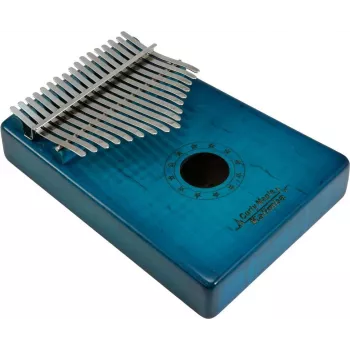 Dimavery KL-6 Kalimba, 17 klavišų, C-dur, mėlyna 26051620