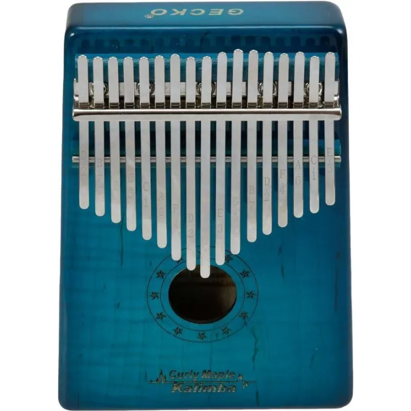 Dimavery KL-6 Kalimba, 17 klavišų, C-dur, mėlyna 26051620