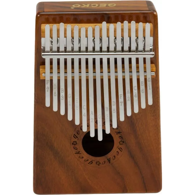Dimavery KL-3 Kalimba, 15 klavišų, G-dur, natūralus mahagonas 26051615