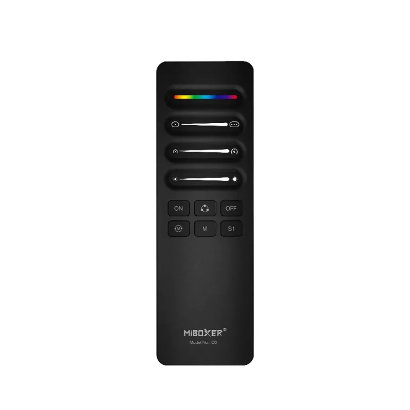 MIBOXER C6 Pixel LED nuotolinio valdymo pultas SPI 2.4GHz RGB/RGBW/RGB+CCT