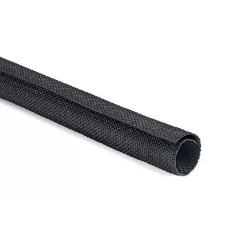 HellermannTyton Helagaine Twist-In pintas apsauginis tinklelis kabeliams, 32-38 mm pluošto skersmuo, 2 m, juodas 170-01018
