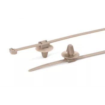 HellermannTyton 156-01091 PT2AP2SFT6.5-PEEK-BGE laidų raištis 145 mm 3,4 mm smėlio spalvos (1 vnt.)