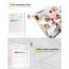 SYNERGY21 T1 MiLight Smart Panel vienos spalvos 4 zonų jutiklinis nuotolinis valdymas