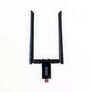ALLNET Wireless AX 1800Mbit USB 3.0 WLAN Stick Dongle ALL-WA1800AX-EXT su išorinėmis antenomis