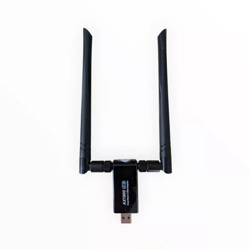 ALLNET Wireless AX 1800Mbit USB 3.0 WLAN Stick Dongle ALL-WA1800AX-EXT su išorinėmis antenomis