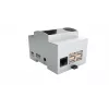 ALLNET DIN bėgio tvirtinimo korpusas, skirtas Raspberry Pi 4 Model B, su permatomu langeliu, pilkas 25.0410000.RP4