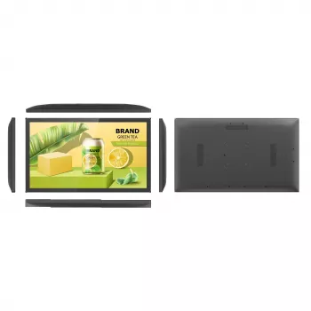 ALLNET TouchMon-150 15,6 colio Full HD IPS USB-C nešiojamas jutiklinis monitorius su HDMI, Mini HDMI, USB šakotuvu