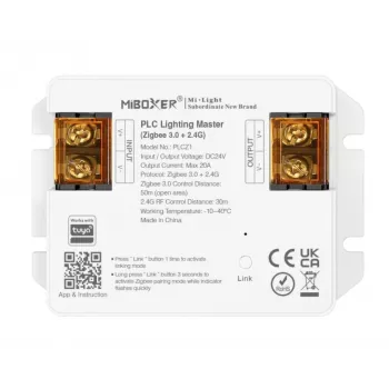 Miboxer PLCZ1 Zigbee 3.0 + 2.4G MiLight/Miboxer apšvietimo valdymo pultas