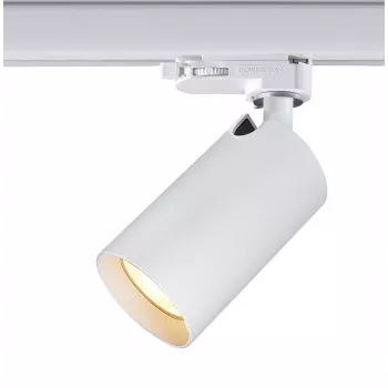 SYNERGY21 LED bėginis prožektorius 3 fazių bėgių sistemai, VLH serija, GU10, baltas S21-LED-Z26056