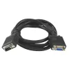SYNERGY21 S215297 VGA prailginimo kabelis, 1,8 m, vyriškas į moterišką, juodas
