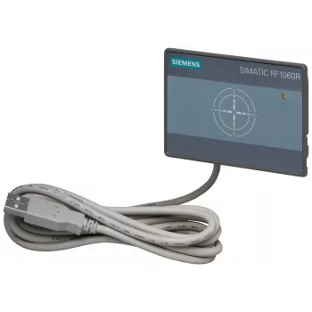 Siemens 6GT28910UE50 SIMATIC RF200/RF300/RF600 PROFINET komunikacijos modulis, 4 skaitytuvų prievadai, RS422, 24V DC, DIN bėgelis