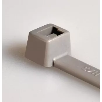 HellermannTyton T80R kabelių raištis, poliamidas 6.6, pilkas, 360 mm x 4,6 mm, 100 vienetų (116-08018)
