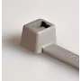 HellermannTyton T80R kabelių raištis, poliamidas 6.6, pilkas, 360 mm x 4,6 mm, 100 vienetų (116-08018)