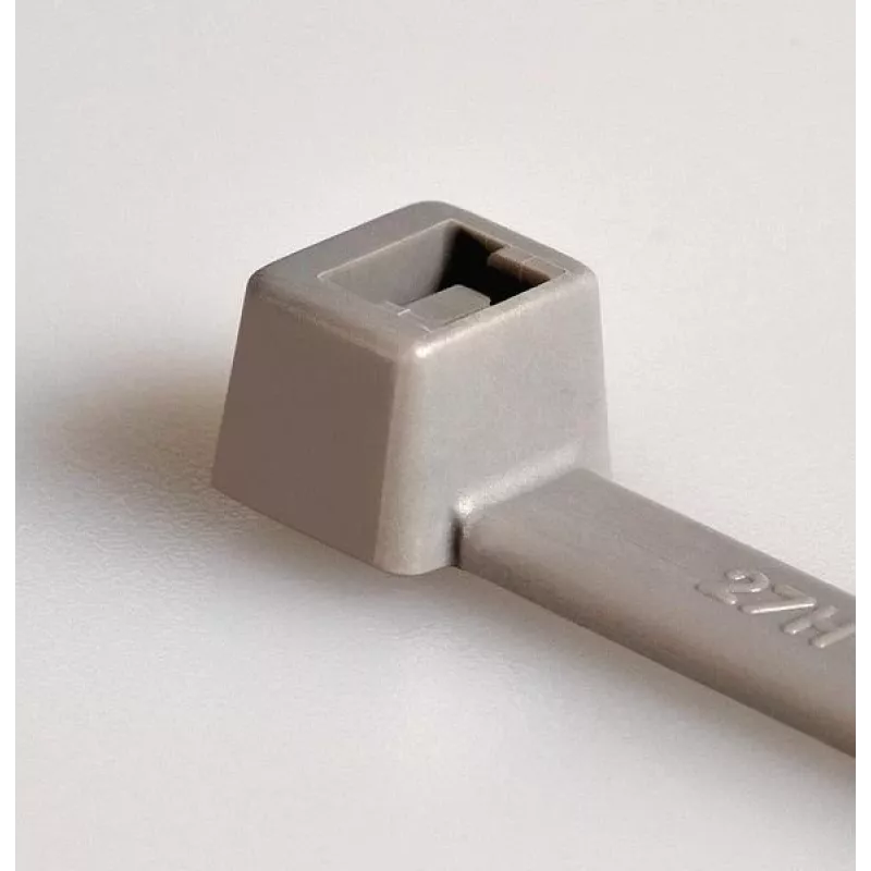 HellermannTyton T80R kabelių raištis, poliamidas 6.6, pilkas, 360 mm x 4,6 mm, 100 vienetų (116-08018)