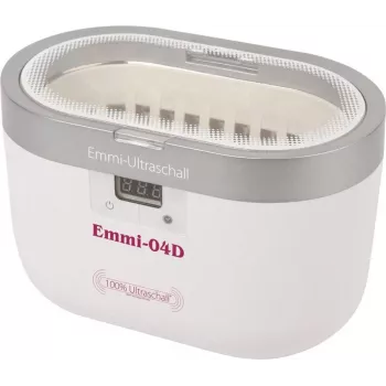 EMAG EMMI-04D ultragarsinis valymo aparatas 0,6 L, 40 W, 45 kHz, nerūdijančio plieno talpa, plastikinis korpusas