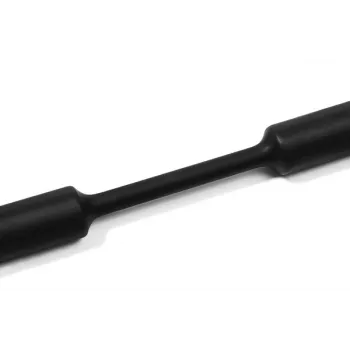 HellermannTyton HelaShrink 319 termiškai susitraukiantis vamzdelis 2:1, 1,2 mm tiekiamas skersmuo, juodas, 1 m ilgio, 10 vienetų (319-01200)