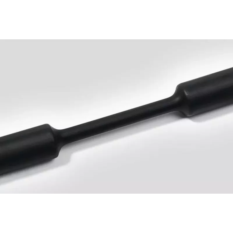 HellermannTyton HelaShrink 319 termiškai susitraukiantis vamzdelis 2:1, 1,2 mm tiekiamas skersmuo, juodas, 1 m ilgio, 10 vienetų (319-01200)