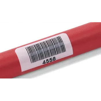 HellermannTyton TAG138LA4-1105-WH termo perdavimo poliesterio kabelių etiketės, 38,1 x 19,05 mm, baltos, 1000/ritė 594-13876