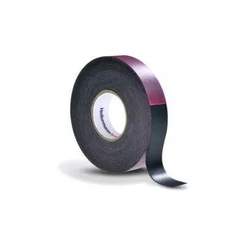HellermannTyton HTAPE-POWER600 savaime sulydanti guminė izoliacinė juosta 19mm x 6,7m juoda 711-10200