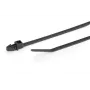 HellermannTyton T30RSF-PA66HS-BK (500) kabelių raištis 158 mm x 3,6 mm juodas, 500 vnt. paketas 126-00329