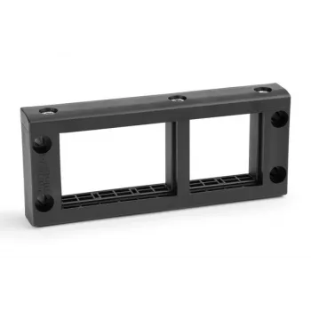 HellermannTyton VarioPlate-24 Frame PL-BK kabelių įvado rėmas, be halogenų, juodas 440-00003