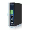 ALLNET Industrial PoE Splitter/Extractor IEEE 802.3bt Type 4, 90W, 5V/9V/12V/24V Selectable Output, Gigabit Ethernet, DIN Rail/Wall Mount (ALL-PSI104G-BT90-PD)